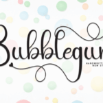 Bubblegum Font - Featured Image
