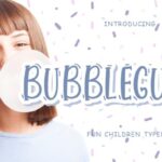 Bubblegum Font - Featured Image