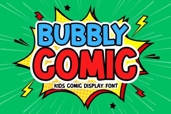 Bubbly Comic Font - Featured Image