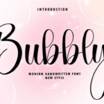 Bubbly Font - Featured Image