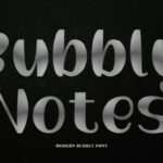 Bubbly Notes Font - Featured Image