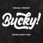 Bucky! Font - Featured Image