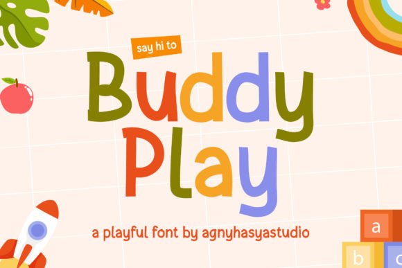 Buddy Play Font - Featured Image