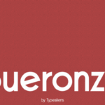 Bueronze Font - Featured Image