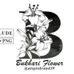 Bukhari Flower Monogram Font - Featured Image