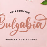 Bulgabia Font - Featured Image