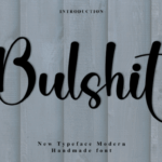 Bulshit Font - Featured Image