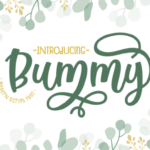 Bummy Font - Featured Image