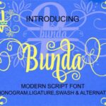 Bunda Font - Featured Image