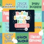 Bunny Bonanza Bundle Font - Featured Image
