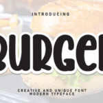 Burger Font - Featured Image