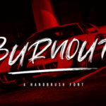Burnout Font - Featured Image