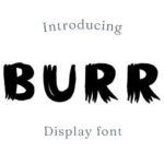 Burr Font - Featured Image