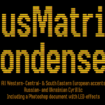 Bus Matrix Font - Featured Image