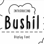 Bushil Font - Featured Image