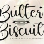Butter Biscuit Font - Featured Image