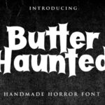 Butter Haunted Font - Featured Image