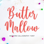 Butter Mallow Font - Featured Image