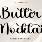 Butter Mocktail Font - Featured Image