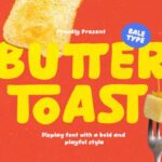 Butter Toast Font - Featured Image