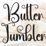 Butter Tumbler Font - Featured Image