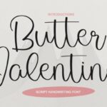 Butter Valentine Font - Featured Image