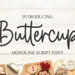 Buttercup Font - Featured Image