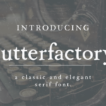 Butterfactory Font - Featured Image