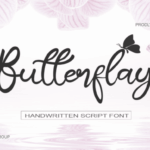 Butterflay Font - Featured Image