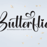 Butterflies Font - Featured Image
