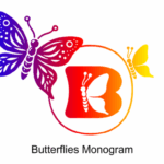 Butterflies Monogram Font - Featured Image