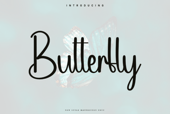 Butterfly Font - Featured Image