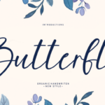 Butterfly Font - Featured Image