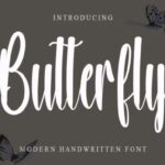 Butterfly Font - Featured Image