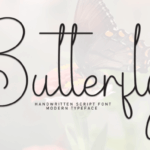Butterfly Font - Featured Image