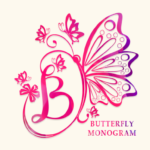 Butterfly Monogram Font - Featured Image