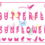 Butterfly and Sunflower Font - Featured Image