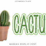 Cactus Font - Featured Image