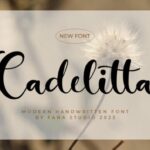 Cadelitta Font - Featured Image