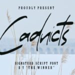 Cadnicts Font - Featured Image