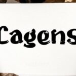 Cagens Font - Featured Image