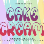 Cake Cream Font - Featured Image