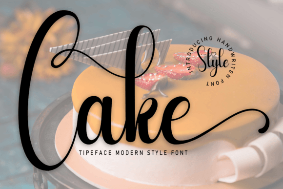 Cake Font - Featured Image