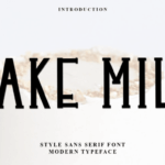 Cake Milk Font - Featured Image
