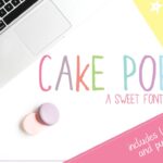 Cake Pop Font - Featured Image