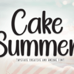 Cake Summer Font - Featured Image