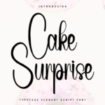 Cake Surprise Font - Featured Image