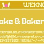 Cake and Bakery Font - Featured Image