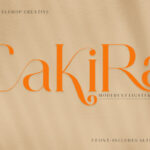 Cakira Font - Featured Image