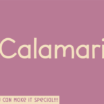 Calamari Font - Featured Image